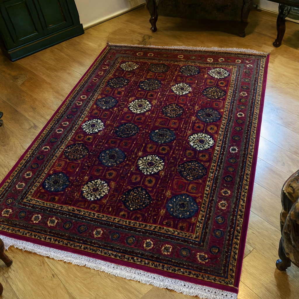 Handmade Wool Rug – Natural Colors