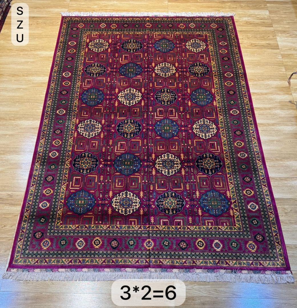 Handmade Wool Rug – Natural Colors