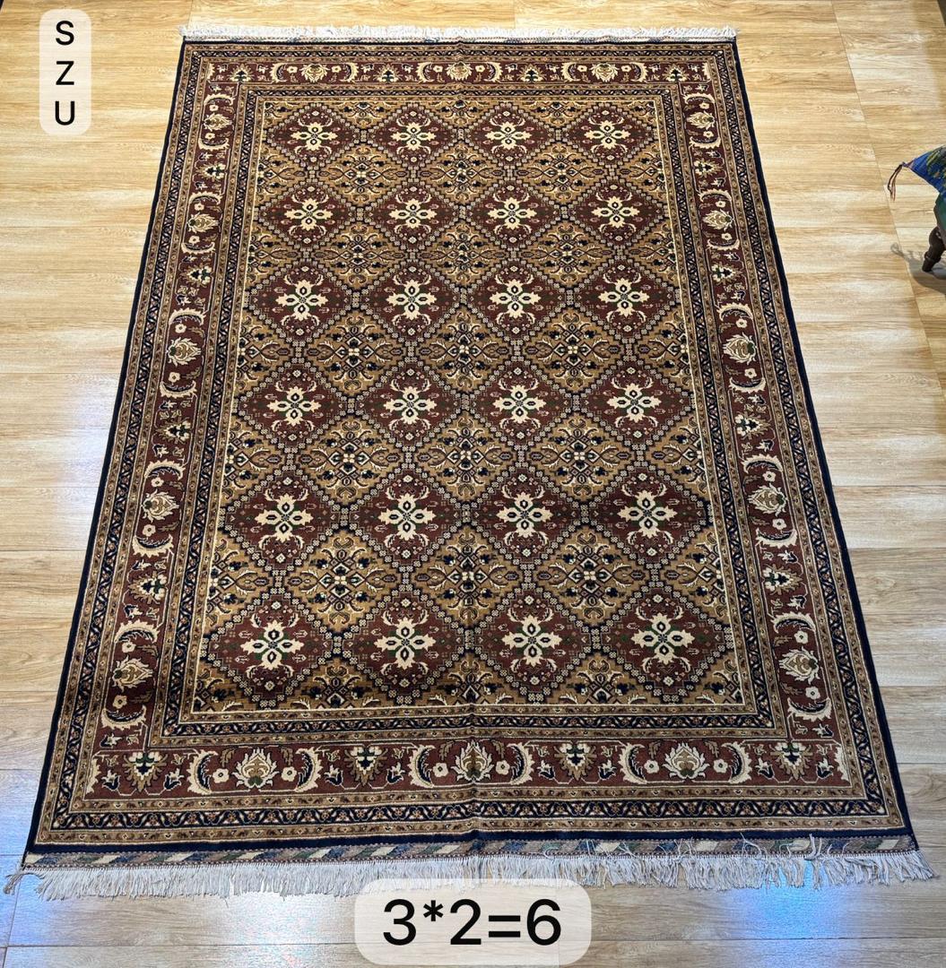 Handmade Wool Rug – Natural Colors