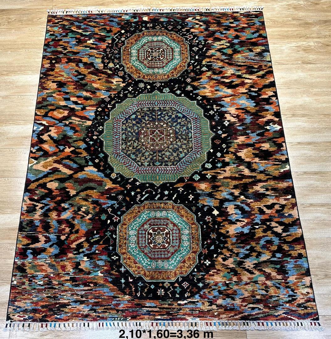 Handmade Wool Rug – Natural Colors